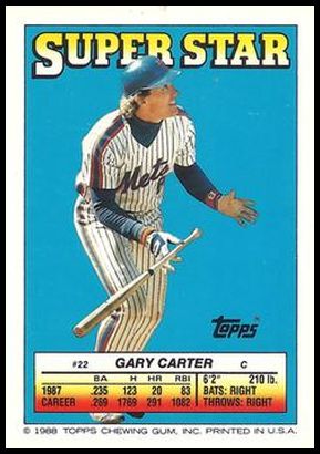 22 Gary Carter